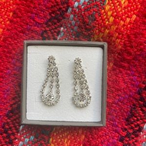 Crystal drop earrings